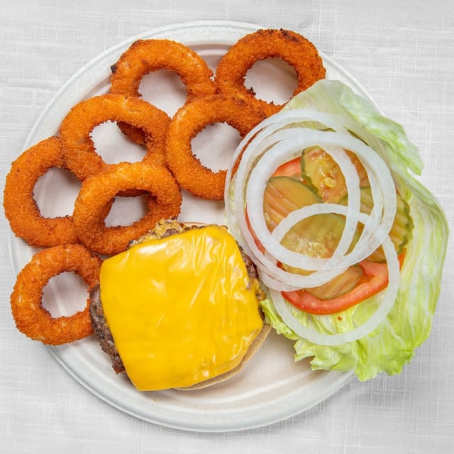 Steak Burger.