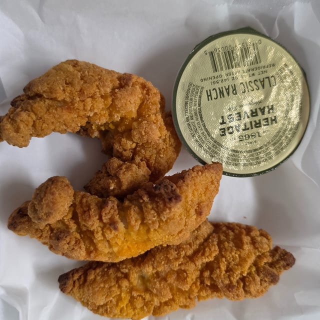 Crispy Gluten Free Chicken Strips.
