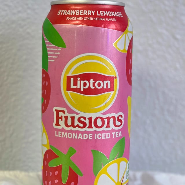Lipton Fusions Strawberry Lemonade.