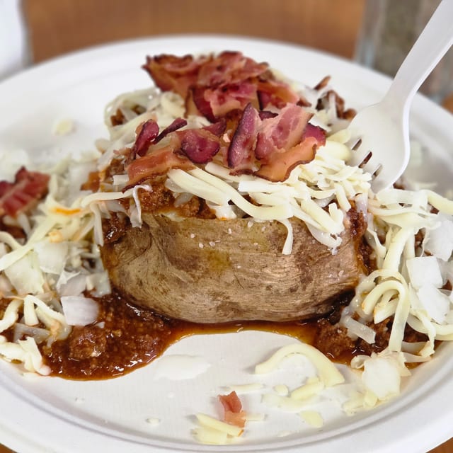 Tuesday Loaded Baked Potato.