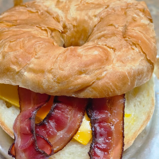 Biscuit or Croissant Breakfast Sandwich.