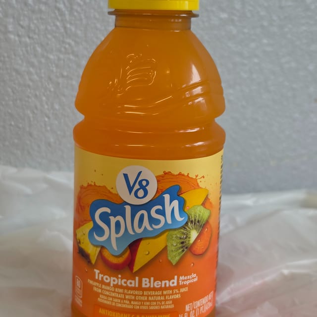 V8 Splash Tropical Blend.