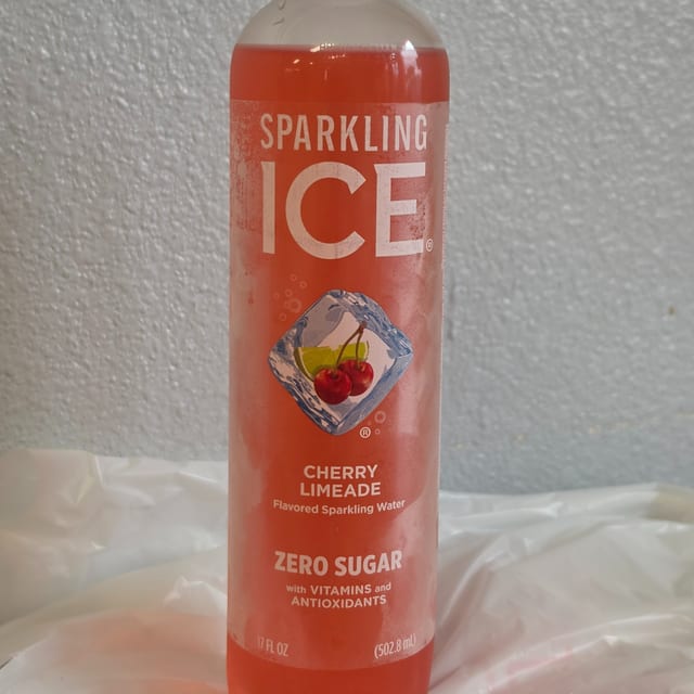 Sparkling ICE Cherry Limeade Zero Sugar.